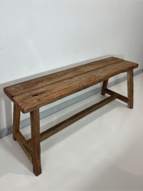 Rustic Farmhouse Bench – Crafted from Recycled Fences - Image 6