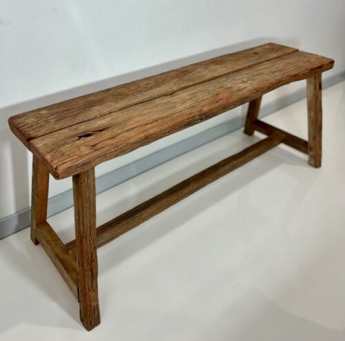 Rustic Farmhouse Bench – Crafted from Recycled Fences - Image 2