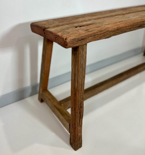 Rustic Farmhouse Bench – Crafted from Recycled Fences - Image 7