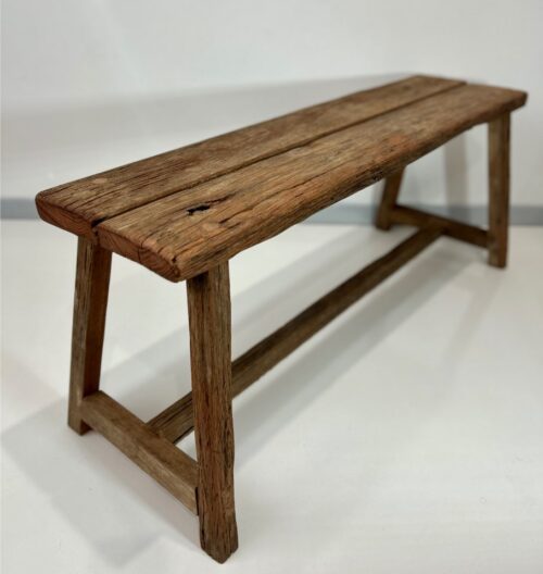 Rustic Farmhouse Bench – Crafted from Recycled Fences - Image 10