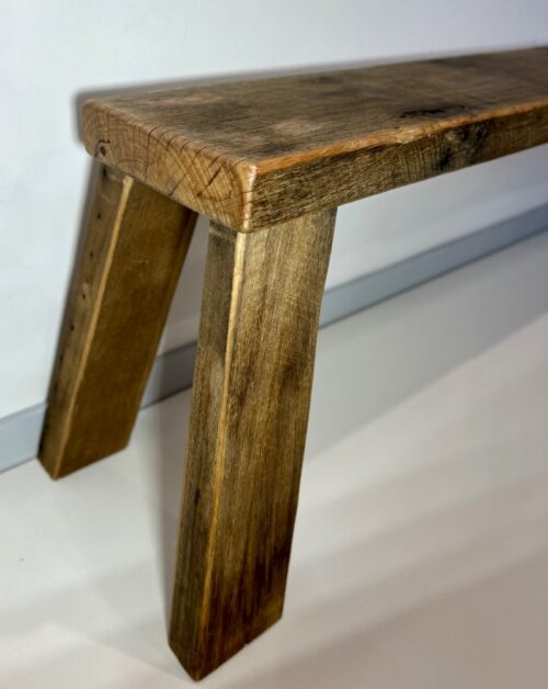 Angled Leg Bench – Elegant Single Piece Design - Image 2