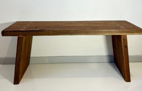 Angled Leg Bench – Crafted with Recycled Wood - Image 10