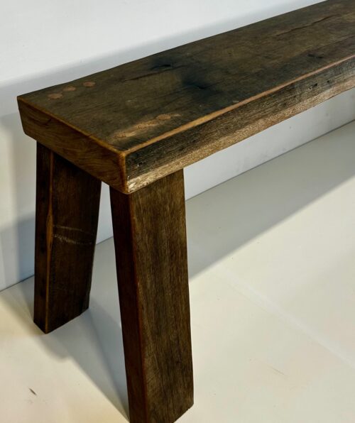 Chunky Recycled Hardwood Bench