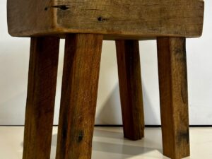 Mini Fat Stool with Angled Legs