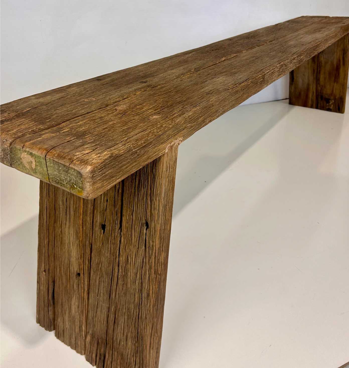 Handcrafted from wharf hardwood with angled legs - 1800 length - Image 9